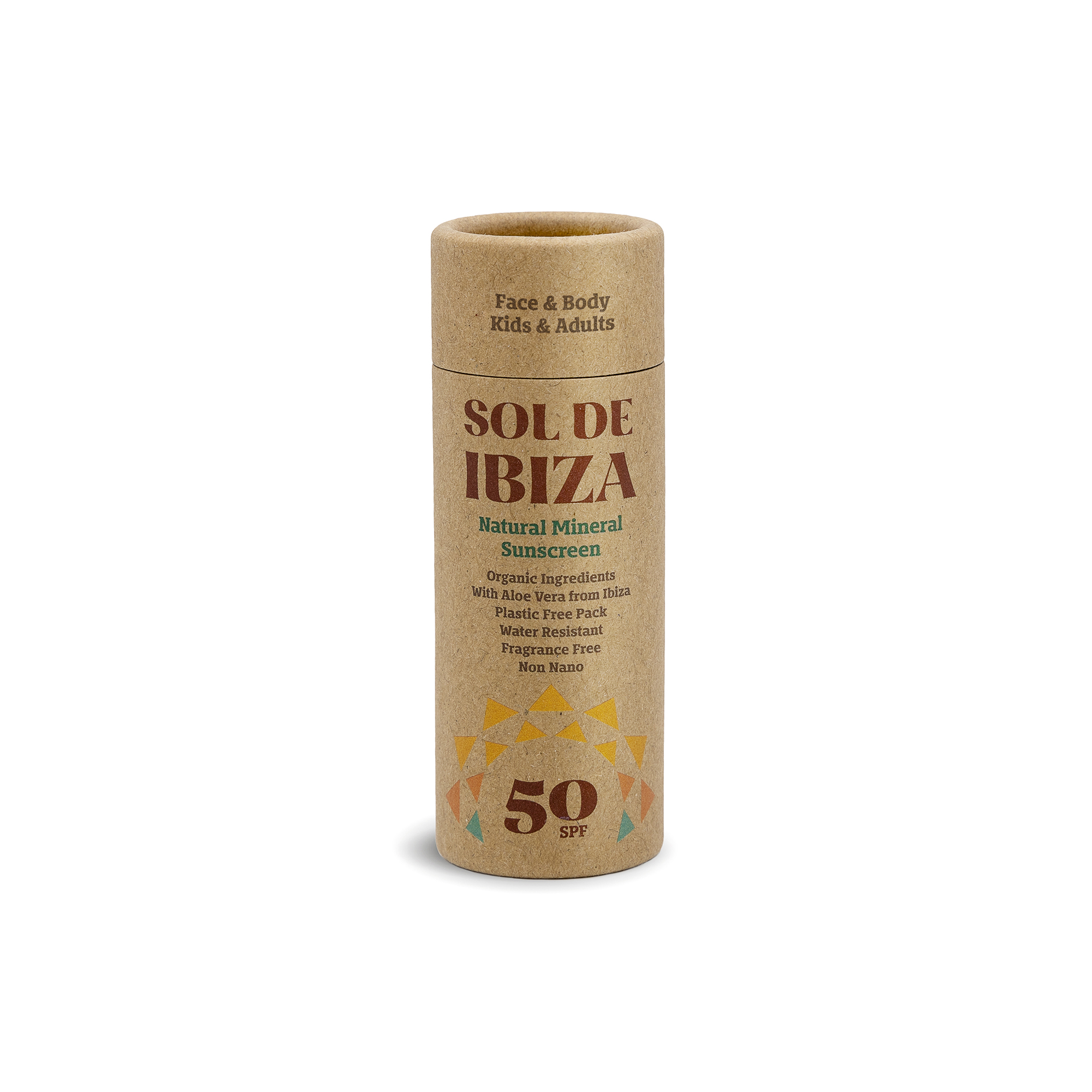 Wholesale Sol de Ibiza zero waste 100% natural sunscreen